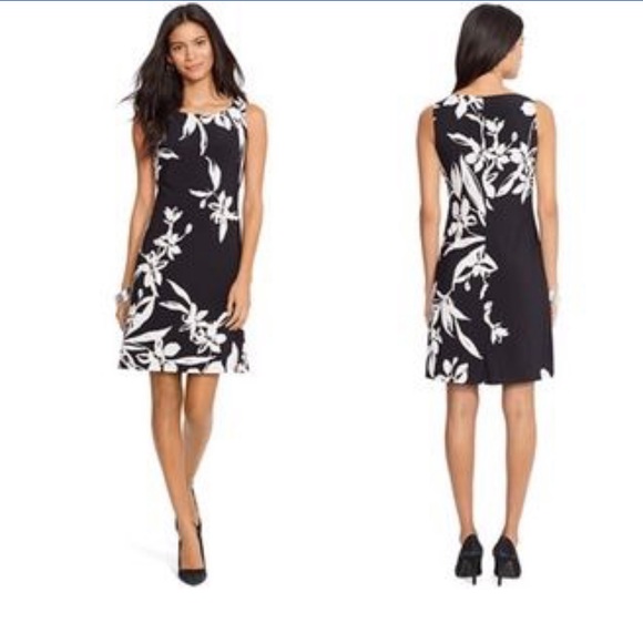 American Living Floral Scoop Neck Shift Dress NW - Picture 2 of 4